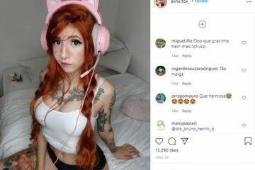 Aline Fox Nude Anal Masturbation Twitch Streamer on chickinfo.com