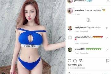Jenna Chew Teasing Huge Tits OnlyFans Instagram Leaked on chickinfo.com