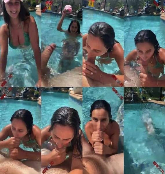 Ashley Adams swimming pool blowjob snapchat premium 2021/09/08 on chickinfo.com