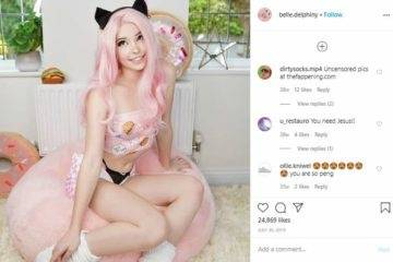 Belle Delphine Nude Tease Onlyfans Video Leaked on chickinfo.com