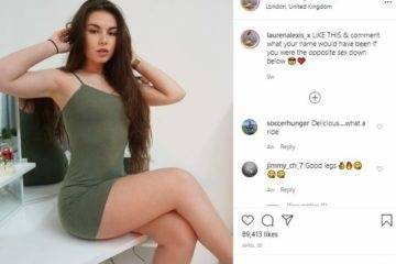 Lauren Alexis Nude Tease Teen Onlyfans Youtuber Video on chickinfo.com