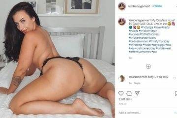 KimberleyJenner Nude THICC Onlyfans Video HOT on chickinfo.com