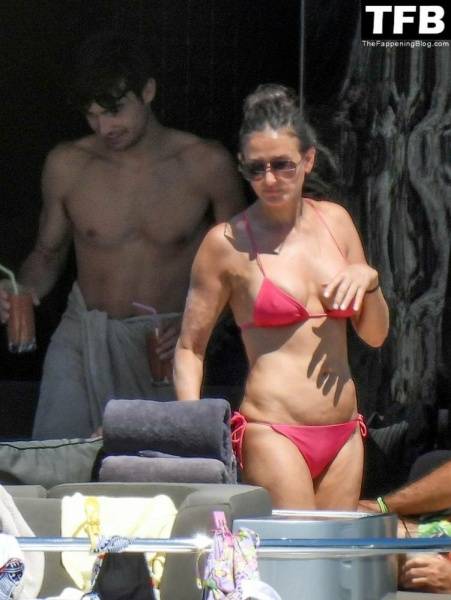 Demi Moore Looks Sensational at 59 in a Red Bikini on Vacation in Greece - Greece - county Moore on chickinfo.com