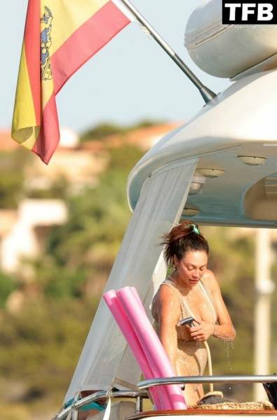 Lilly Becker Shows Off Her Nude Tits on Vacation in Ibiza on chickinfo.com