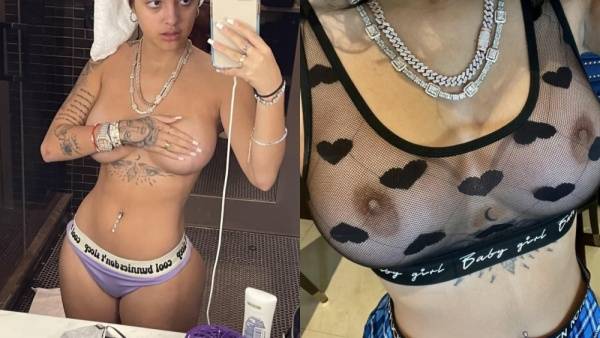 Malu Trevejo Nude See Through Lingerie Thong Photos on chickinfo.com