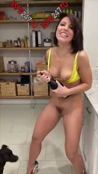 Adriana Chechik masturbating till squirt & drinking it snapchat premium xxx porn videos on chickinfo.com
