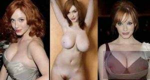 Christina Hendricks Nude And Sex Tape Leaked! on chickinfo.com