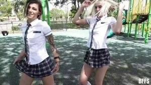 Brave Watchman Brick Danger Caught Bad Girls In Skirts And Punished Them on chickinfo.com