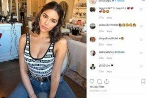 Olivia Culpo Nude Nip Slip Instagram Live Video on chickinfo.com