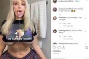 Becky Crocker Blowjob Deep Throat Nude Porn Video on chickinfo.com