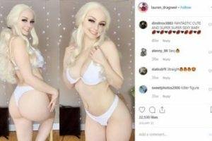 Lauren Dragneel Nude Patreon Video Leak on chickinfo.com