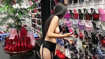 Stockingsheelsandboobs rose gets to pick out a pair of shoes after her youtube reviews nude of co... on chickinfo.com