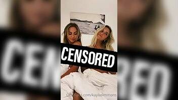 Kaylasimmons katie dubbs and i took some pics while on vacation i onlyfans leaked video on chickinfo.com