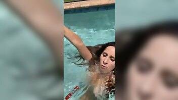 Ashley adams swimming pool tease naked onlyfans videos leaked 2021/07/11 on chickinfo.com