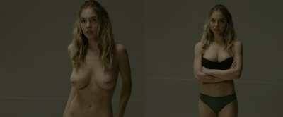 Sydney Sweeney unleashed her big, natural tits again in her new movie (on/off) on chickinfo.com