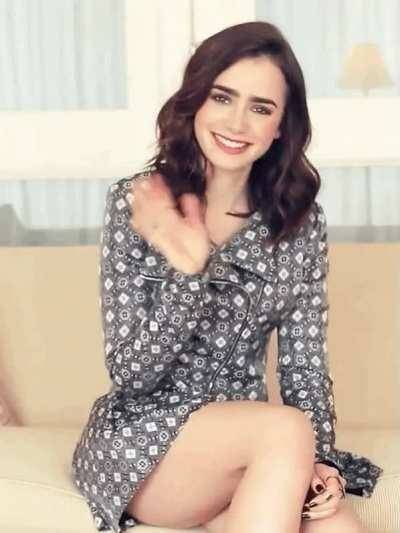 Lily Collins hoping she can land the lead role in your production? on chickinfo.com