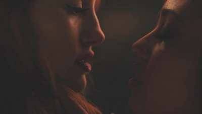 Madelaine Petsch lesbian scene with Vanessa Morgan on chickinfo.com