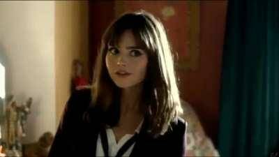 Jenna Coleman being cute on chickinfo.com