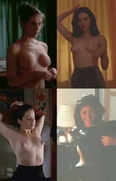 Charmed: disrobing spell - Alyssa Milano, Rose McGowan, Holly Marie Combs, Shannen Doherty on chickinfo.com