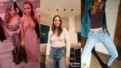 Jessica Alba sure has the legs and the moves to make any man hard on chickinfo.com