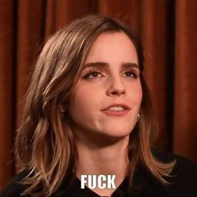 Emma Watson Face when you Slide your Cock in her Ass without any Lube. on chickinfo.com