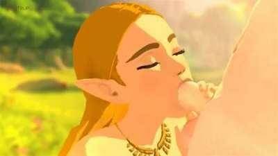 Princess Zelda and Link [The Legend of Zelda] (@FUGTRUP). on chickinfo.com