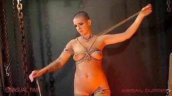 Abigail dupree self tie autoeroticism xxx video on chickinfo.com