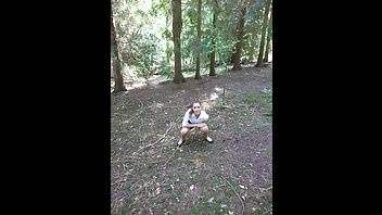Naughty Poppy - Peeing in the Woods - Onlyfans Pissing Video - county Woods on chickinfo.com