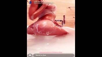 Lynaritaa Lyna Perez See Through Nude Bath Time Snapchat XXX Premium Porn on chickinfo.com