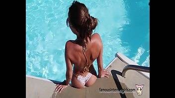 Christina Khalil Pool day Patreon leak XXX Premium Porn on chickinfo.com