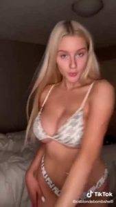 Leaked Tiktok Porn Bikini Barely Contained Mega on chickinfo.com
