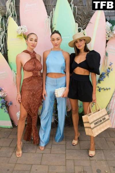 Olivia Culpo Flaunts Her Slender Legs at Bounce Beach on chickinfo.com