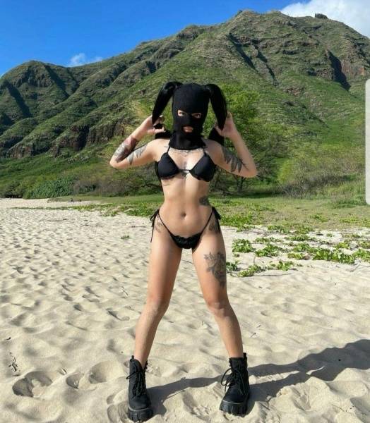 Bella Poarch Bikini Beach Mask Set Leaked - Usa on chickinfo.com