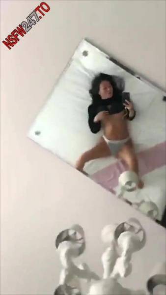 Asa Akira playing on bed snapchat premium 2019/11/13 porn videos on chickinfo.com
