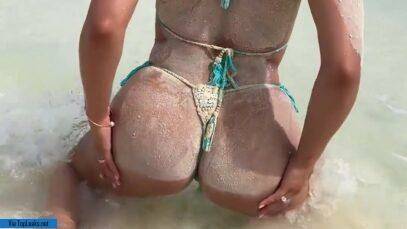 Sexy Ana Cheri Nude Beach Striptease Onlyfans Video Leak on chickinfo.com