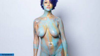 Sabrina Nichole Nude Body Paint OnlyFans Set Leaked nudes on chickinfo.com