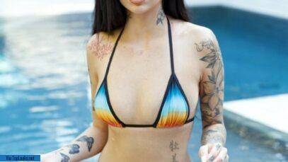 Bhad Bhabie X Rated Bikini Pool Onlyfans Set Leaked nude on chickinfo.com