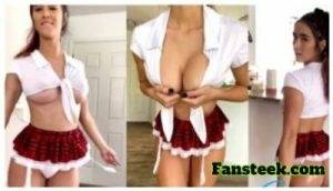 Natalie Roush Nude Mini Skirt Teasing Video Leaked on chickinfo.com