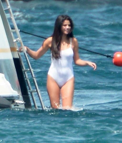Selena Gomez See-Through One-Piece Set Leaked - Usa on chickinfo.com