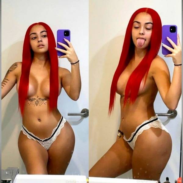 Malu Trevejo Topless Redhead Selfies Onlyfans Set Leaked - Usa on chickinfo.com