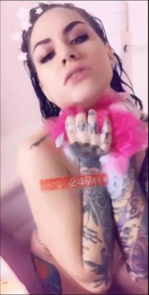 Karmen Karma bathtub dildo masturbation show snapchat premium free xxx porno video on chickinfo.com