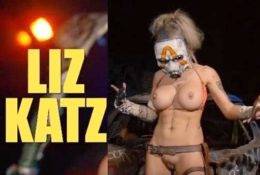 Liz Katz Nude Topless Psycho Cosplay on chickinfo.com