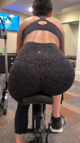 Christina Khalil Gym Ass Leggings Strip Onlyfans Video Leaked on chickinfo.com