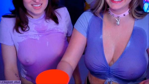 TheNicoleT Wet T-Shirt Livestream Fansly Video Leaked on chickinfo.com