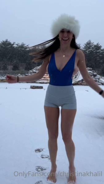 Christina Khalil Nipple Tease Snow Bodysuit Onlyfans Video Leaked - Usa on chickinfo.com