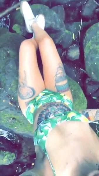 Taylor White no bra forest teasing snapchat premium xxx porn videos on chickinfo.com