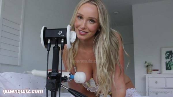 GwenGwiz ASMR DIldo JOI Onlyfans Video Leaked on chickinfo.com