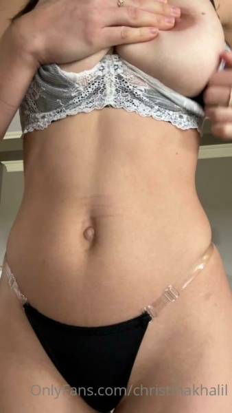 Christina Khalil Nipple Slip Topless Strip Onlyfans Video Leaked - Usa on chickinfo.com