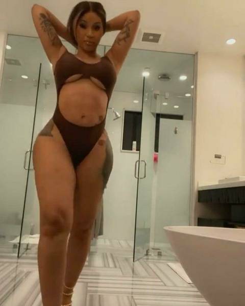 Cardi B Sexy One-Piece Modeling Video Leaked - Usa - New York on chickinfo.com