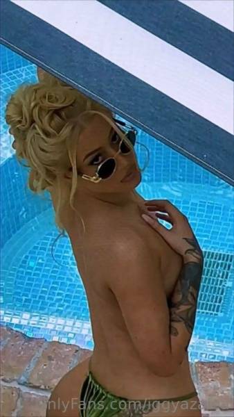 Iggy Azalea Nude See-Through Pool Onlyfans Video Leaked on chickinfo.com
